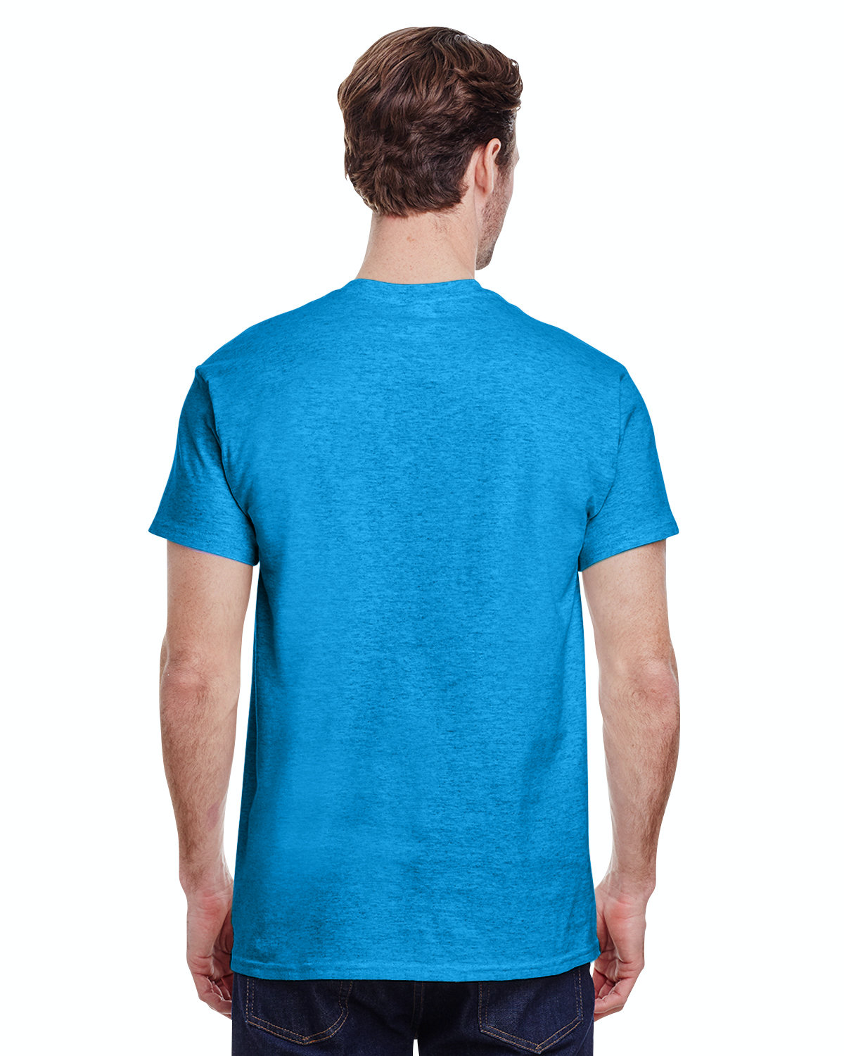Unisex Heavy Cotton��� T-Shirt - Heather Sapphire