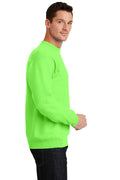 Unisex Core Fleece Crewneck Sweatshirt - Neon Green