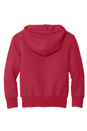 Youth Core Fleece Pullover Hoodie - Red