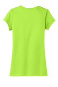 Women's Fitted Very Important Tee - Lime Shock