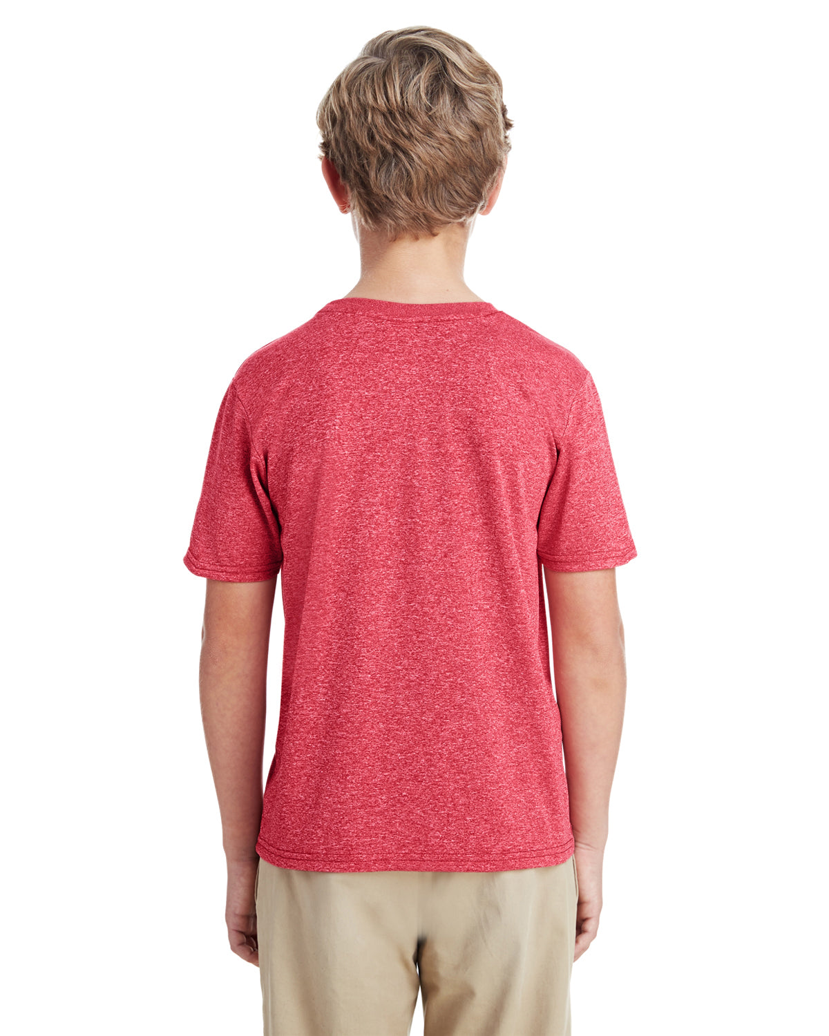 Youth Performance® Youth Core T-Shirt - Heather Sport Scarlet Red