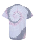 Unisex Multi-Color Spiral Short Sleeve T-Shirt - Malibu