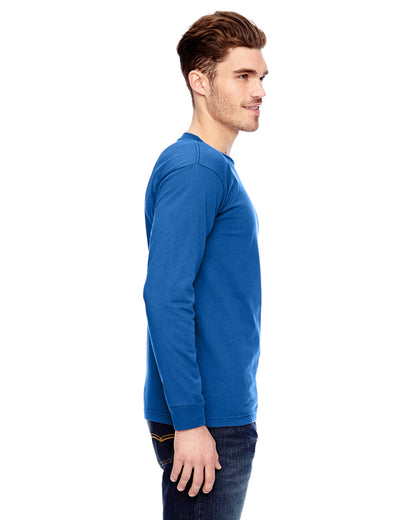 Unisex 100% Cotton Long Sleeve T-Shirt - Royal