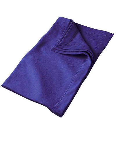 DryBlend® 9 oz. Fleece Stadium Blanket - Purple