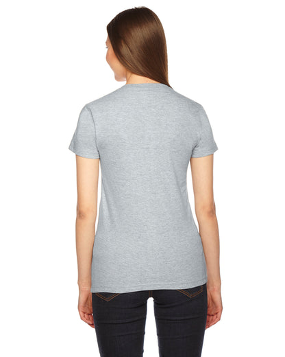 Women's Fine Jersey Short-Sleeve T-Shirt - Heather Gray