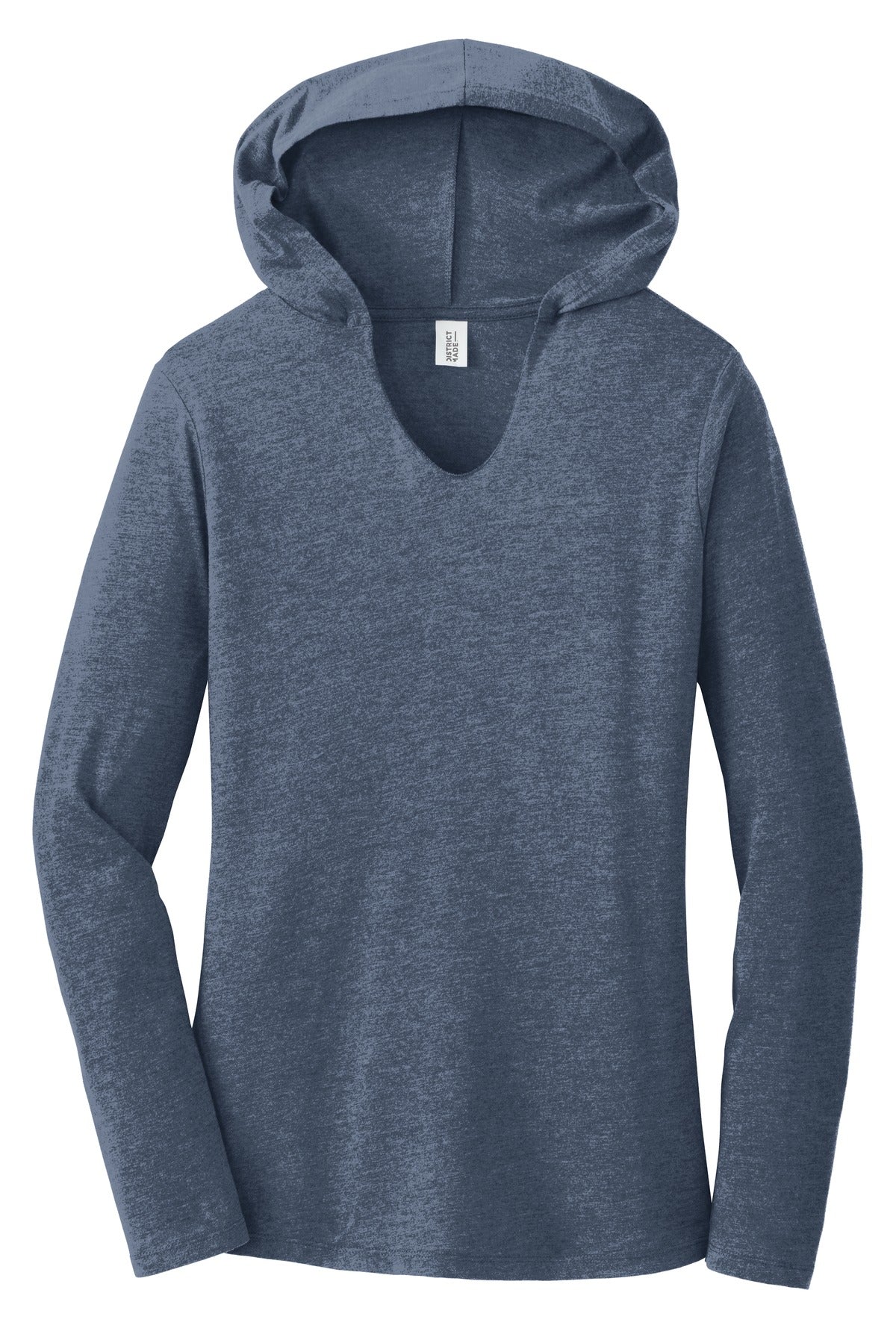 Women's Perfect Tri Long Sleeve Hoodie - Navy Frost