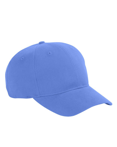 6-Panel Brushed Twill Structured Cap - SAIL BLUE