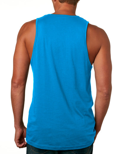Men's Cotton Tank - Turquoise