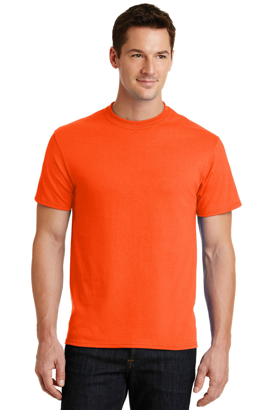 Unisex Core Blend Tee - Safety Orange