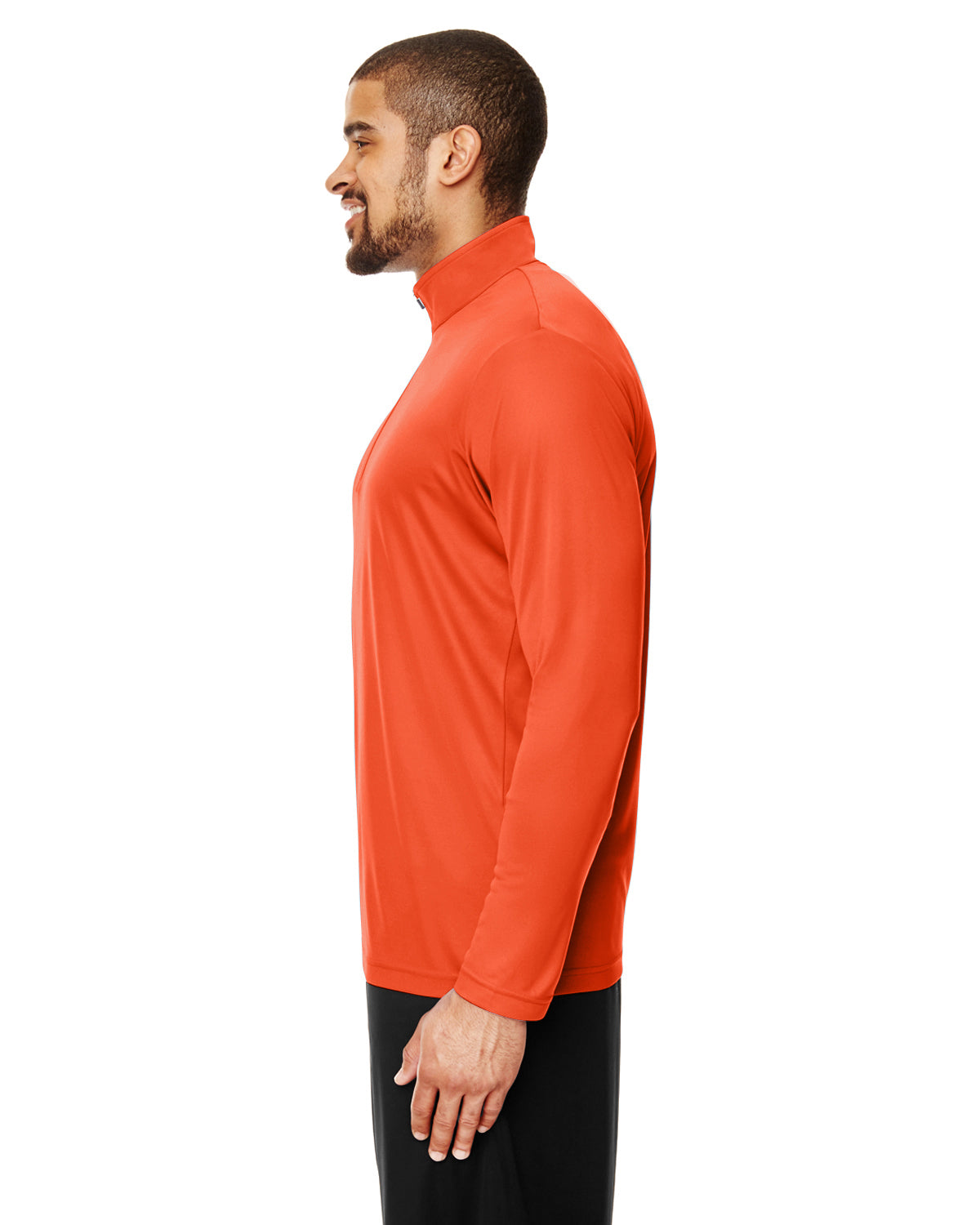 Men's Zone Performance Quarter-Zip - Sport Orange