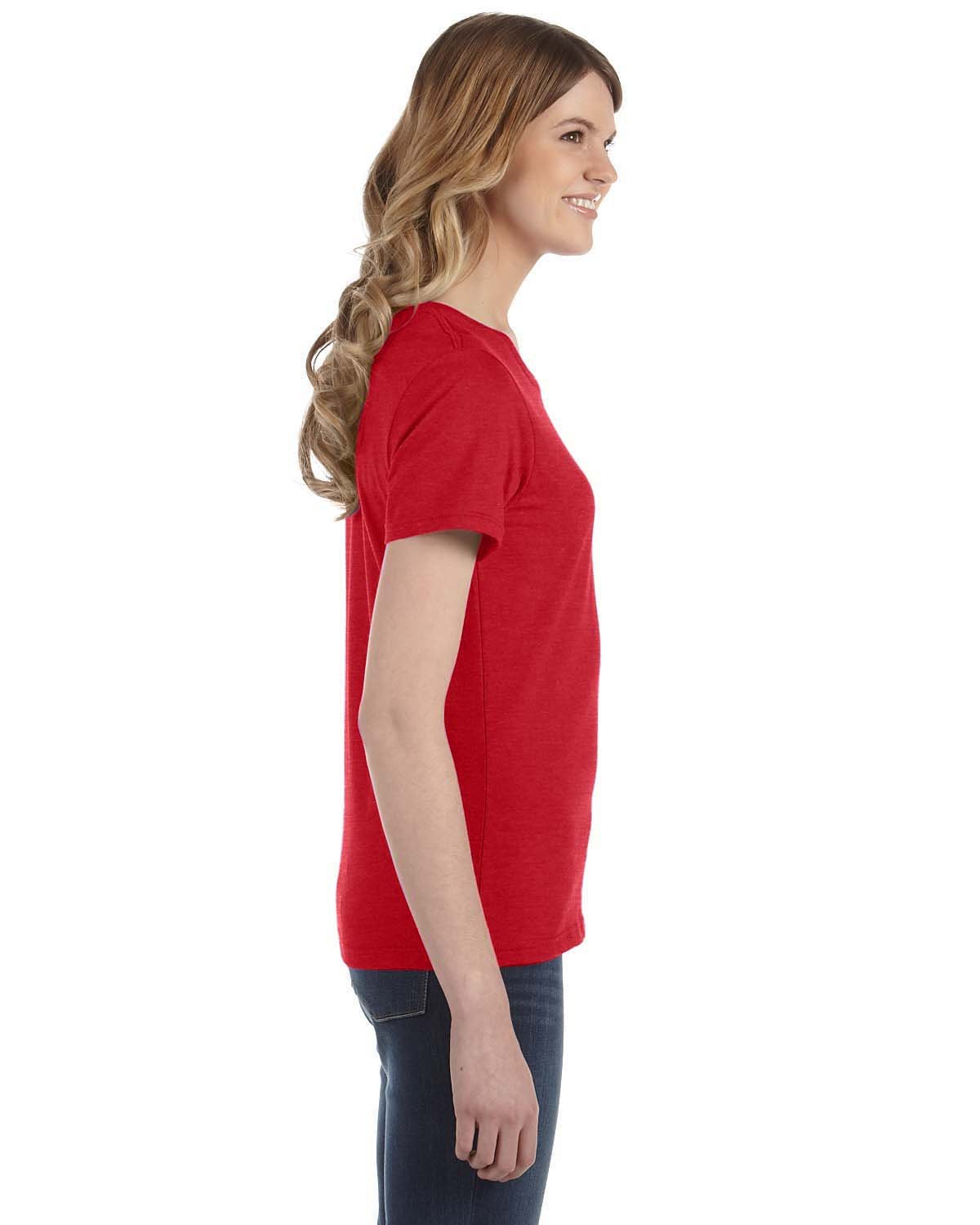 Women's Lightweight T-Shirt - Heather Red