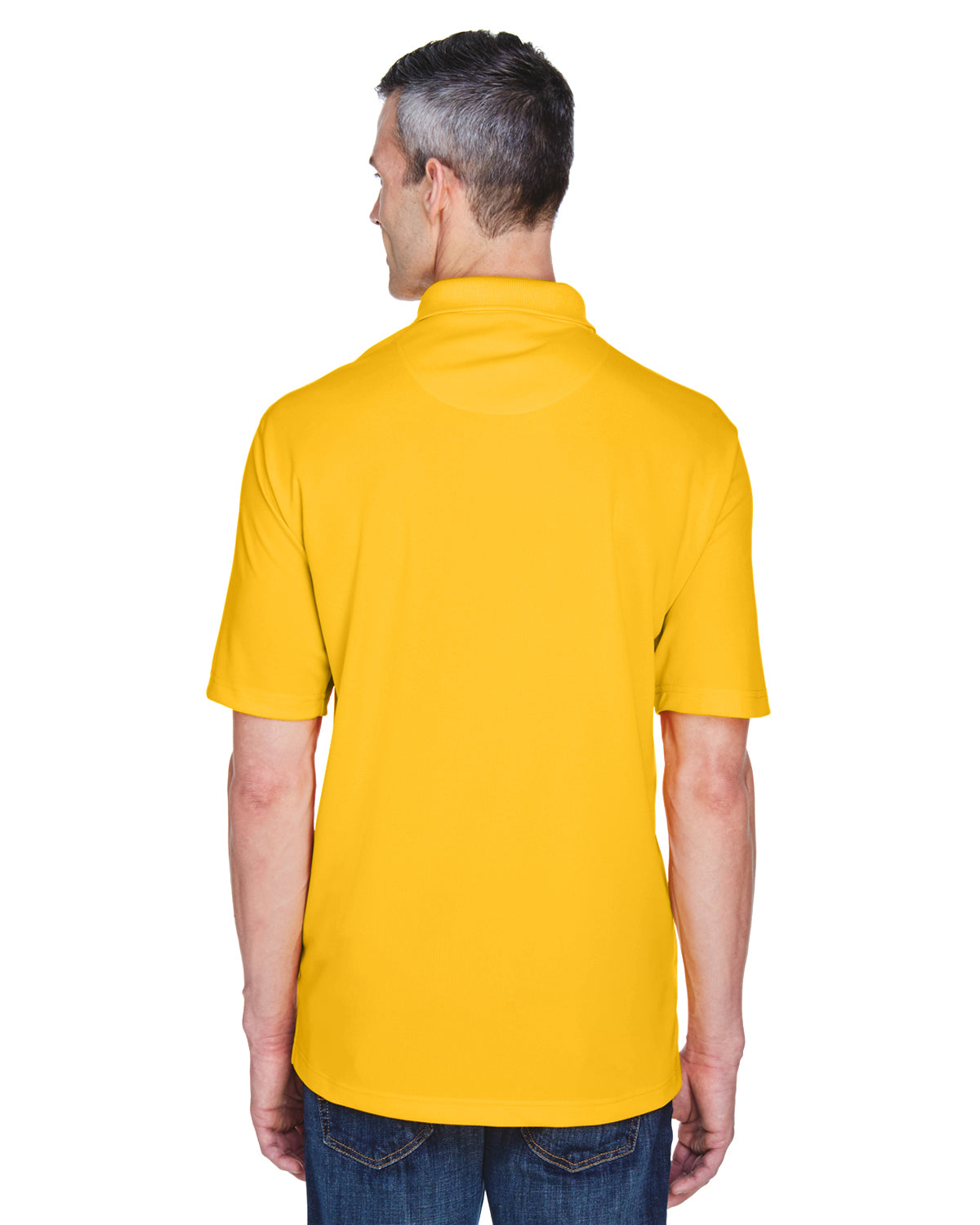 Men's Cool & Dry Stain-Release Performance Polo - Gold