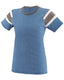 Augusta Sportswear 3011 - Women's Fanatic Short-Sleeve T-Shirt - Royal / Slate / White