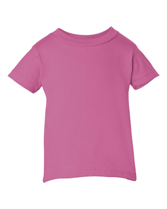 Infant Cotton Jersey T-Shirt - Raspberry