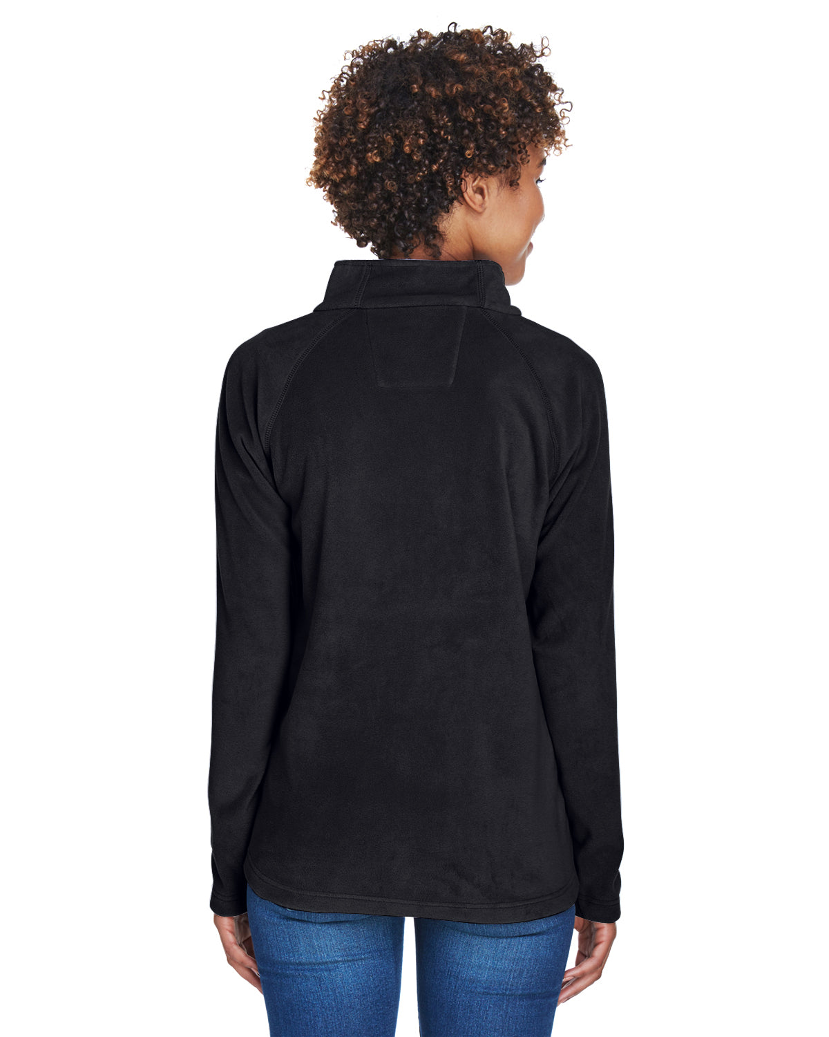 Women's Campus Microfleece Jacket - Black