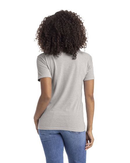 Unisex CVC Crewneck T-Shirt - Silk