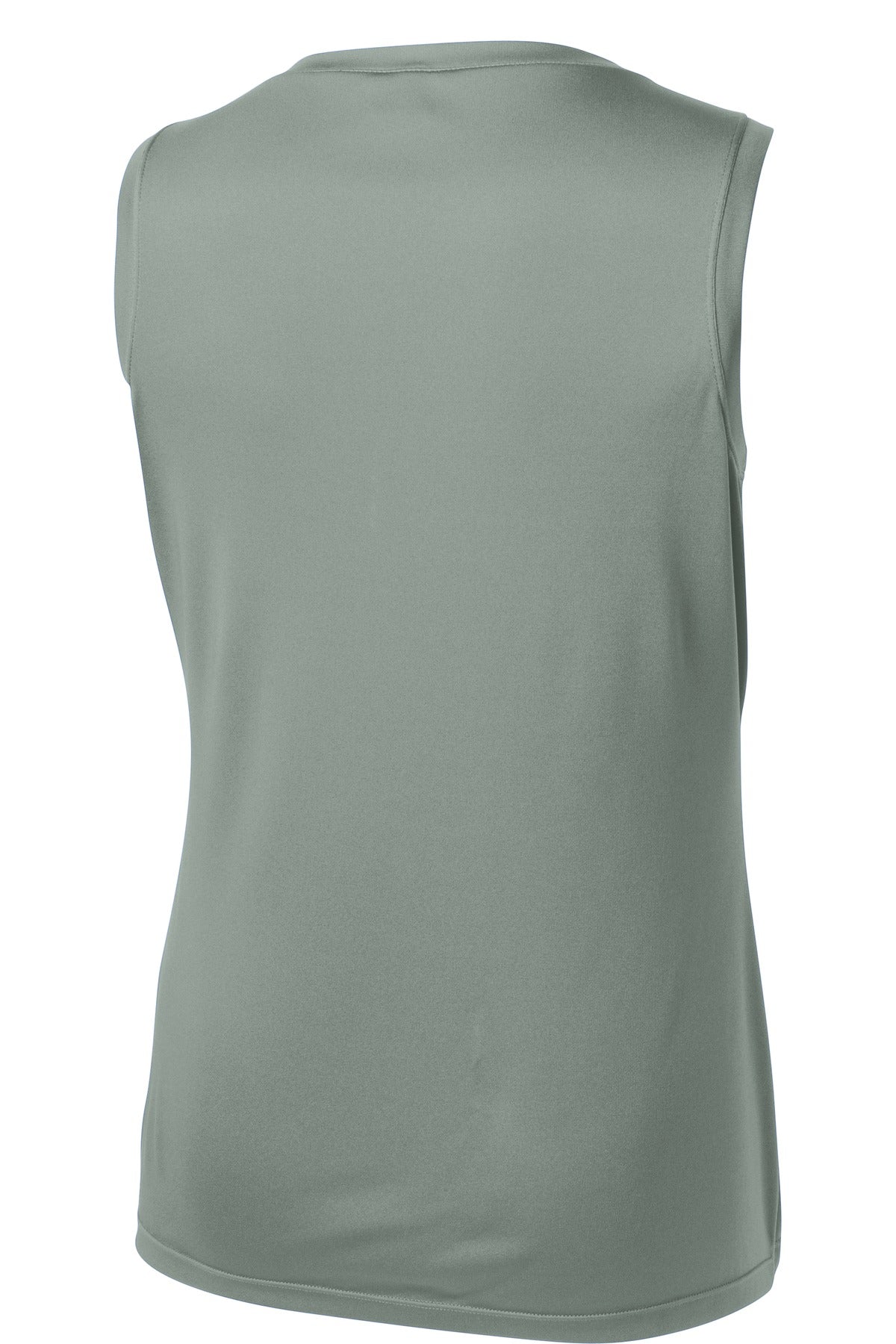 Women's Sleeveless PosiCharge Competitor V-Neck Tee - Silver