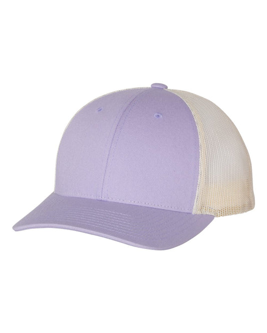 Low Pro Trucker Cap - Lilac / Birch