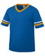 Augusta Sportswear 360 - Unisex Sleeve Stripe Jersey - Royal / Gold / White