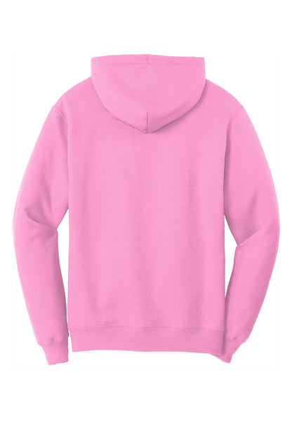 Unisex Core Fleece Pullover Hoodie - Candy Pink