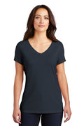 Women's Perfect Tri V-Neck Tee - New Navy