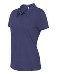 Women's Performance 3-Button Mesh Sport Shirt - Sport Navy