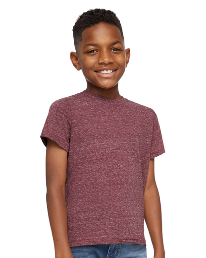 Toddler Harborside Melange T-Shirt - Burgundy Melange