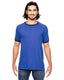 Anvil 988AN - Unisex Lightweight Ringer T-Shirt - Heather Blue / Navy