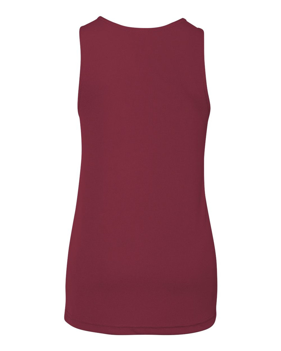 Youth Mesh Tank - Sport Maroon