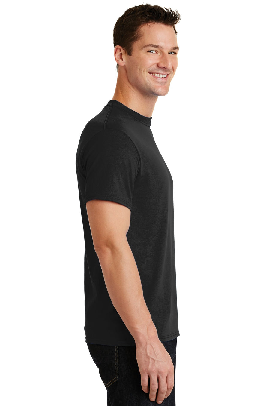 Unisex Core Blend Tee - Jet Black
