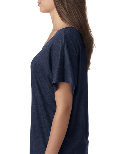 Women's Triblend Dolman - Vintage Navy