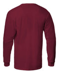 Unisex Heavyweight Long Sleeve Tee - Burgundy
