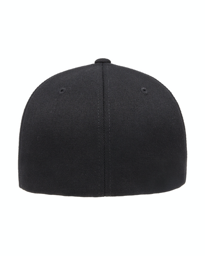 Unisex Wool Blend Cap - Black