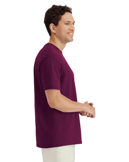 Light Cotton T-Shirt - Maroon