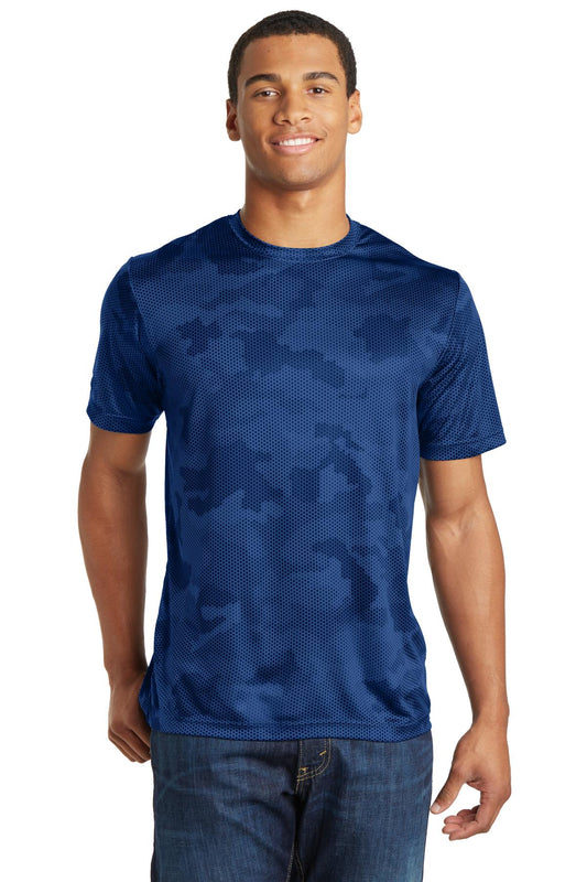 Unisex CamoHex Tee - True Royal