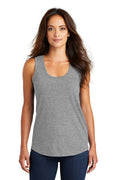 Women's Perfect Tri Racerback Tank - Gray Frost