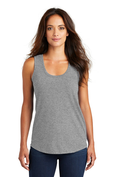 Women's Perfect Tri Racerback Tank - Gray Frost