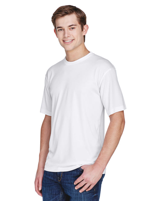 Men's Cool & Dry Basic Performance T-Shirt - White