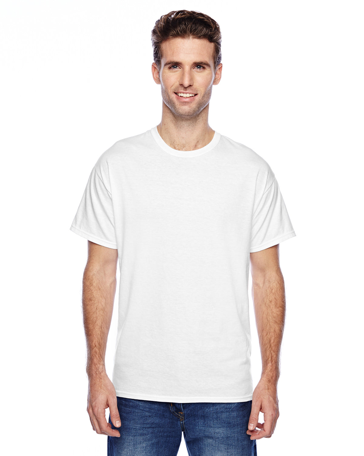 Unisex CVC X-Temp® Performance T-Shirt - White
