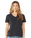 Bella + Canvas 6405 - Women's Relaxed Jersey V-Neck T-Shirt - Dark Gray
