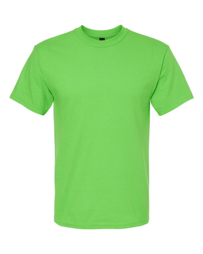 Gold Soft Touch T-Shirt - Vivid Lime