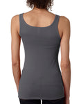Women's Spandex Jersey Tank - Dark Gray