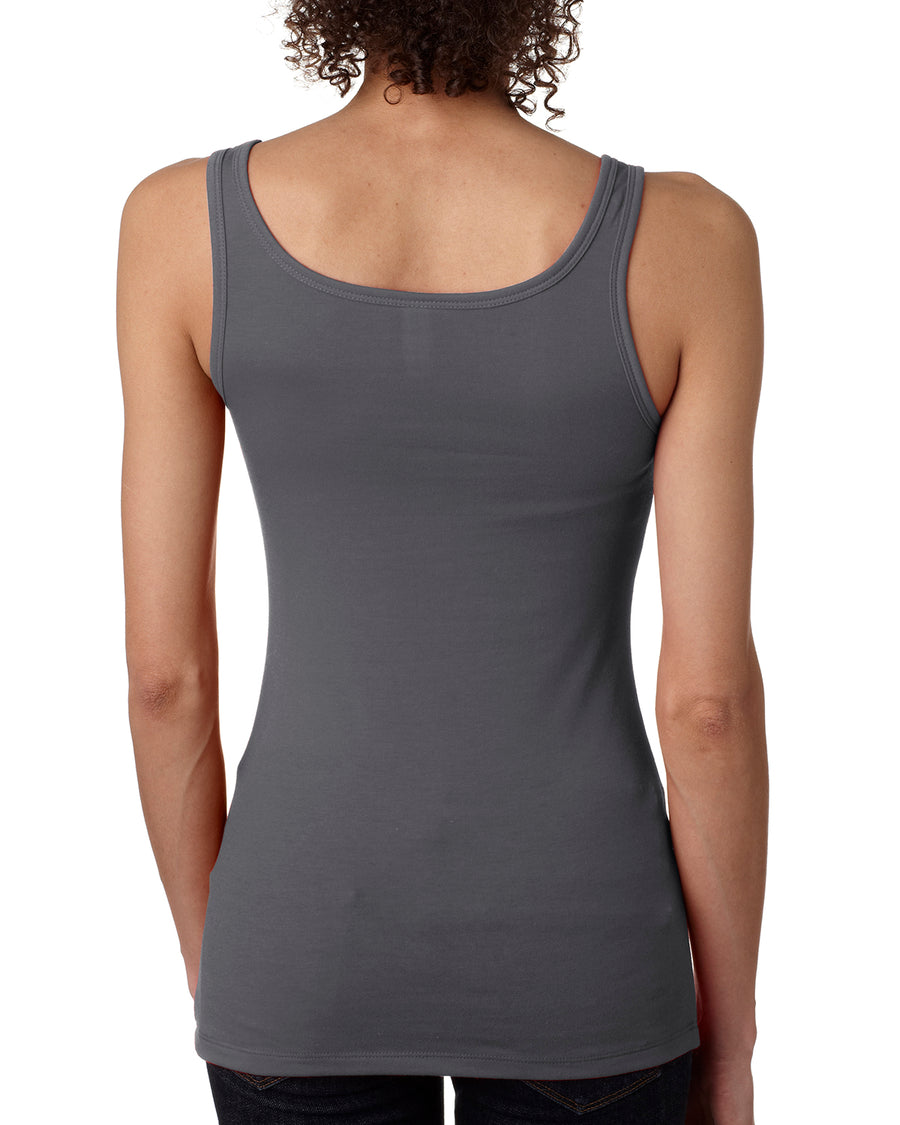 Women's Spandex Jersey Tank - Dark Gray