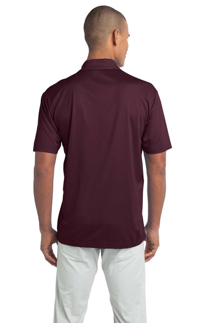 Unisex Silk Touch Performance Polo - Maroon