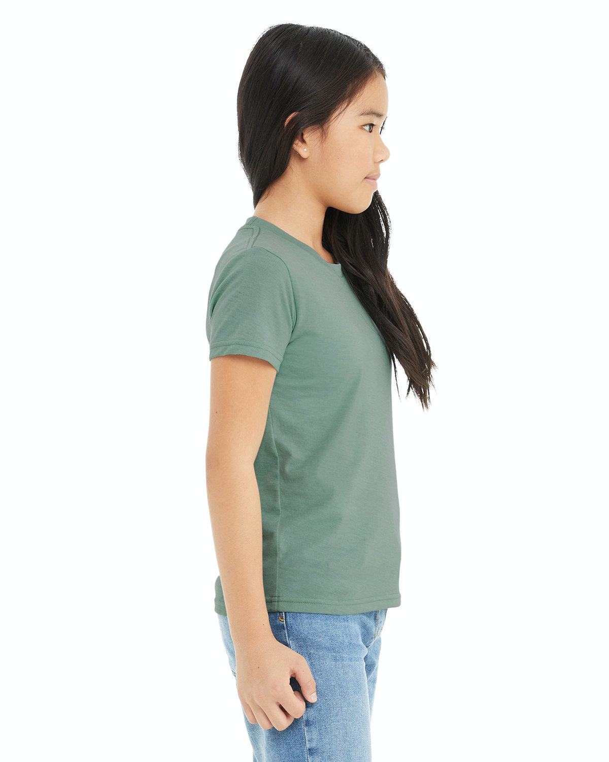 Youth Jersey T-Shirt - Heather Dusty Blue