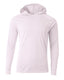 A4 A4N3409 - A4 Unisex Cooling Long Sleeve Hooded Tee - White
