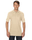 Gildan G828 - Unisex Premium Cotton®  Double Piqué Polo - Sand