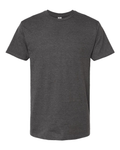Unisex Heavyweight Tee - Heather Charcoal