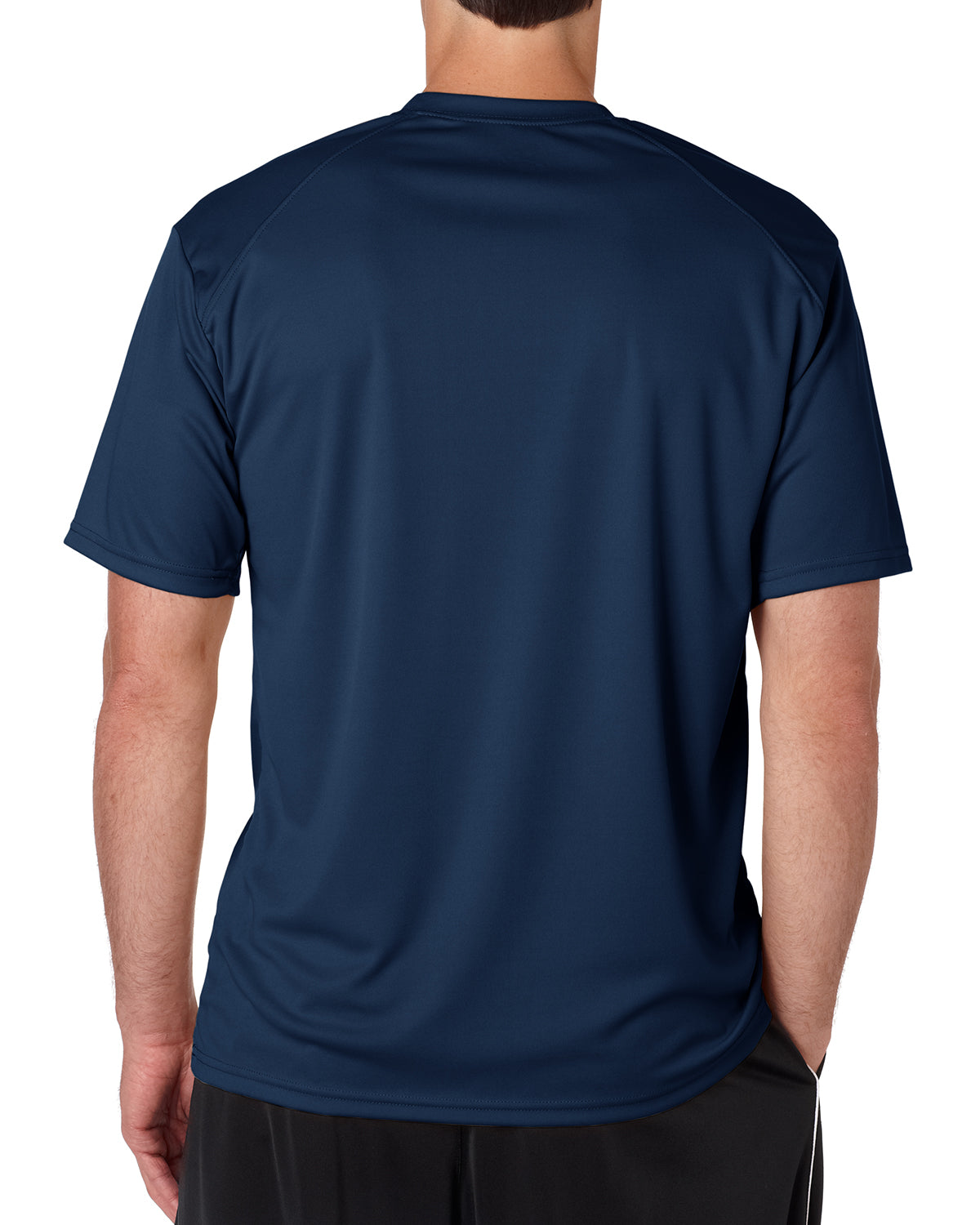 B-Core Sport Shoulders T-Shirt - Navy