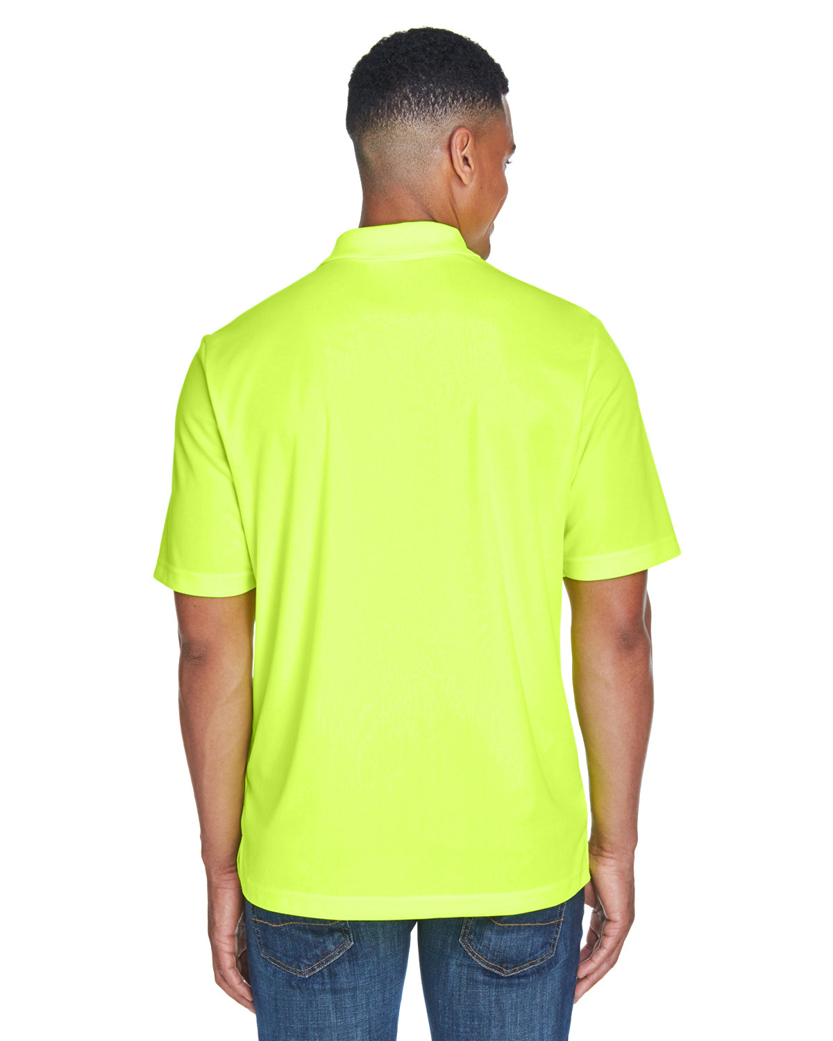 Men's Origin Performance Piqué Polo with Pocket - Safety Yellow 691